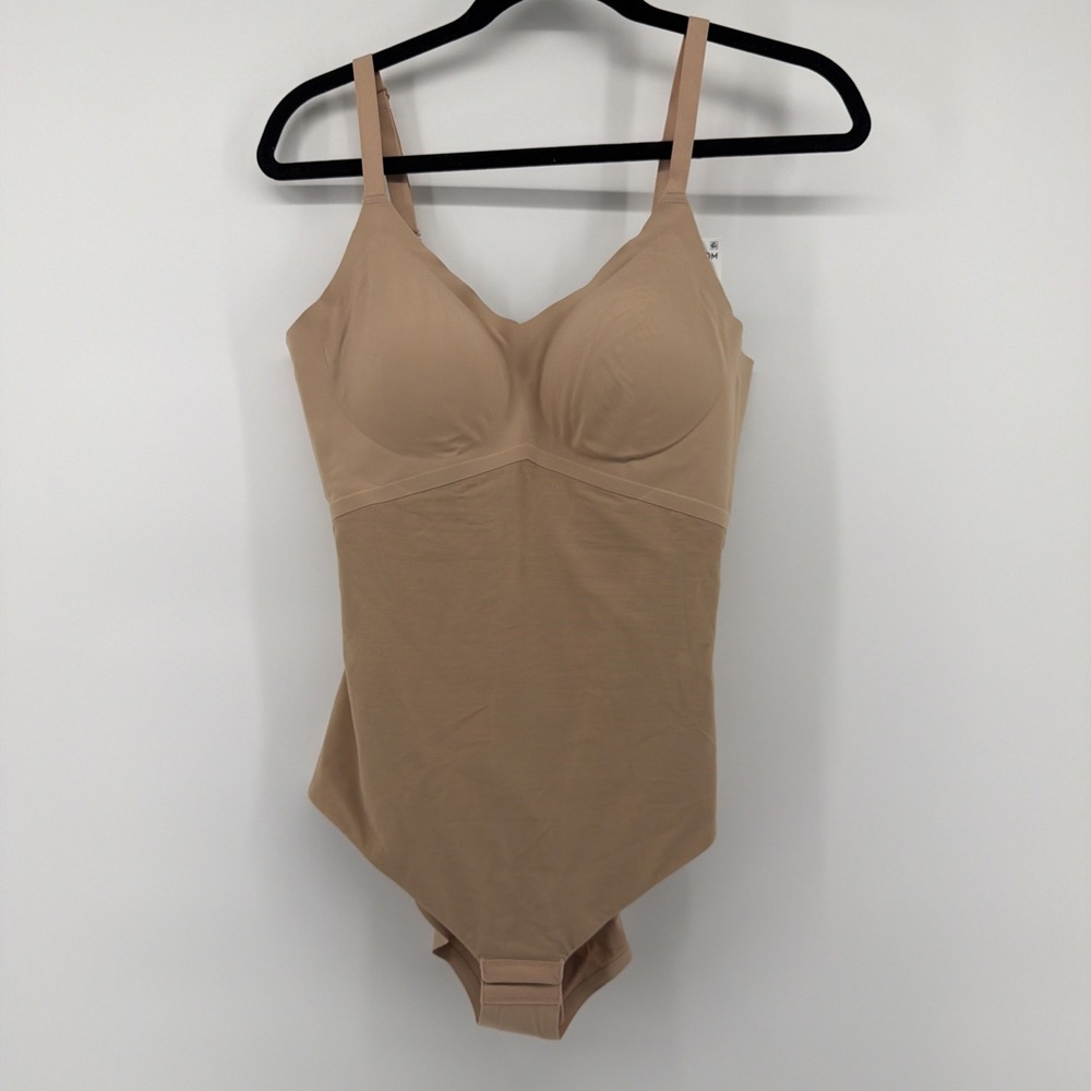 Honeylove LiftWear Cami Bodysuit Sand Size M Regular NWT - Picture 5 of 8